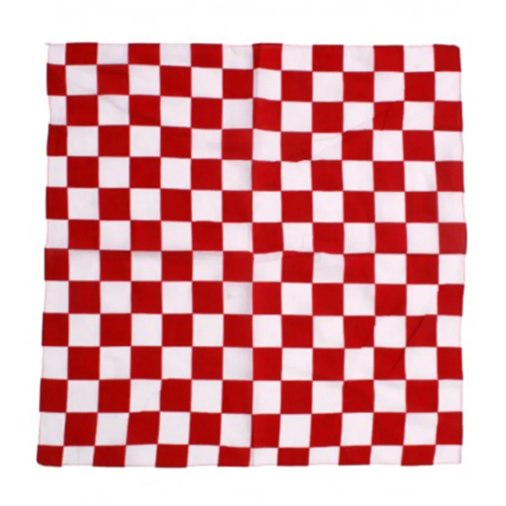 Boerenzakdoek Brabant rood-wit Rood-wit boerenzakdoek carnaval