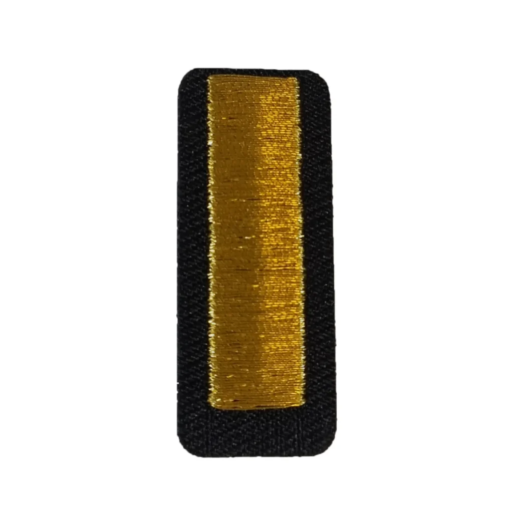 Oeteldonk embleem Gouden Letter I Strijkembleem carnaval Gouden letter I embleem Oeteldonk kiel