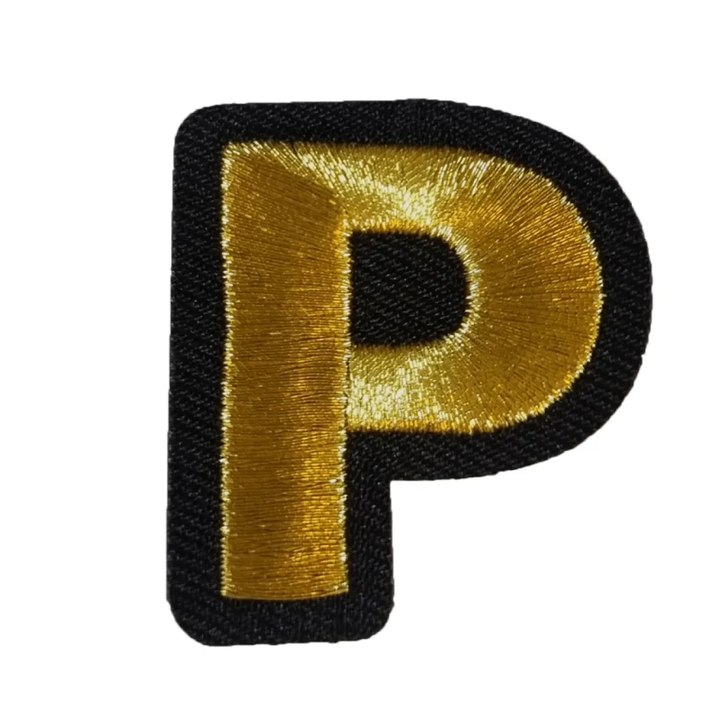 Oeteldonk embleem - Gouden letter P