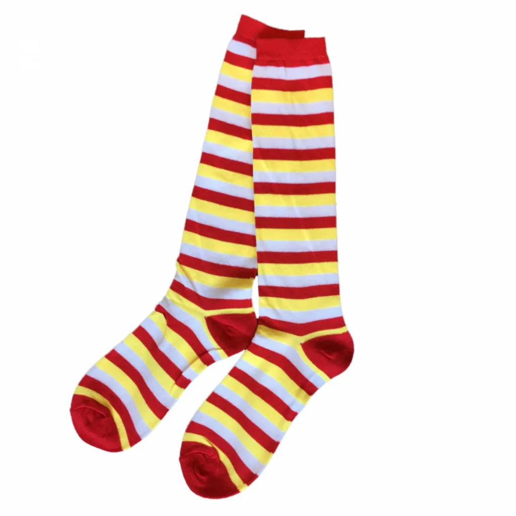 Oeteldonk sokken Carnaval sokken rood-wit-geel