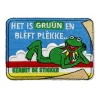 Oeteldonk embleem Kermit de Sticker strijkembleem Carnaval embleem Oeteldonk kikker Kermit
