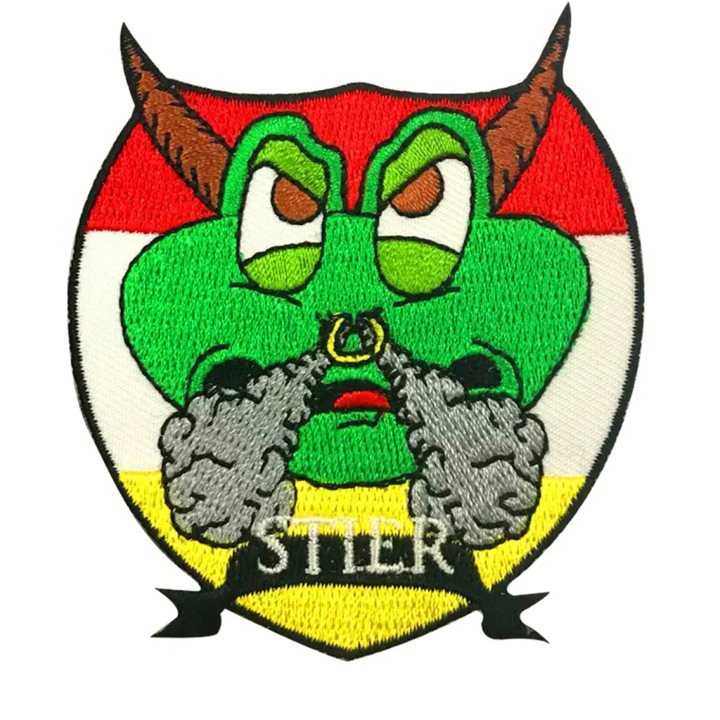 Oeteldonk embleem Sterrenbeeld Stier Strijkembleem carnaval Oeteldonk Stier