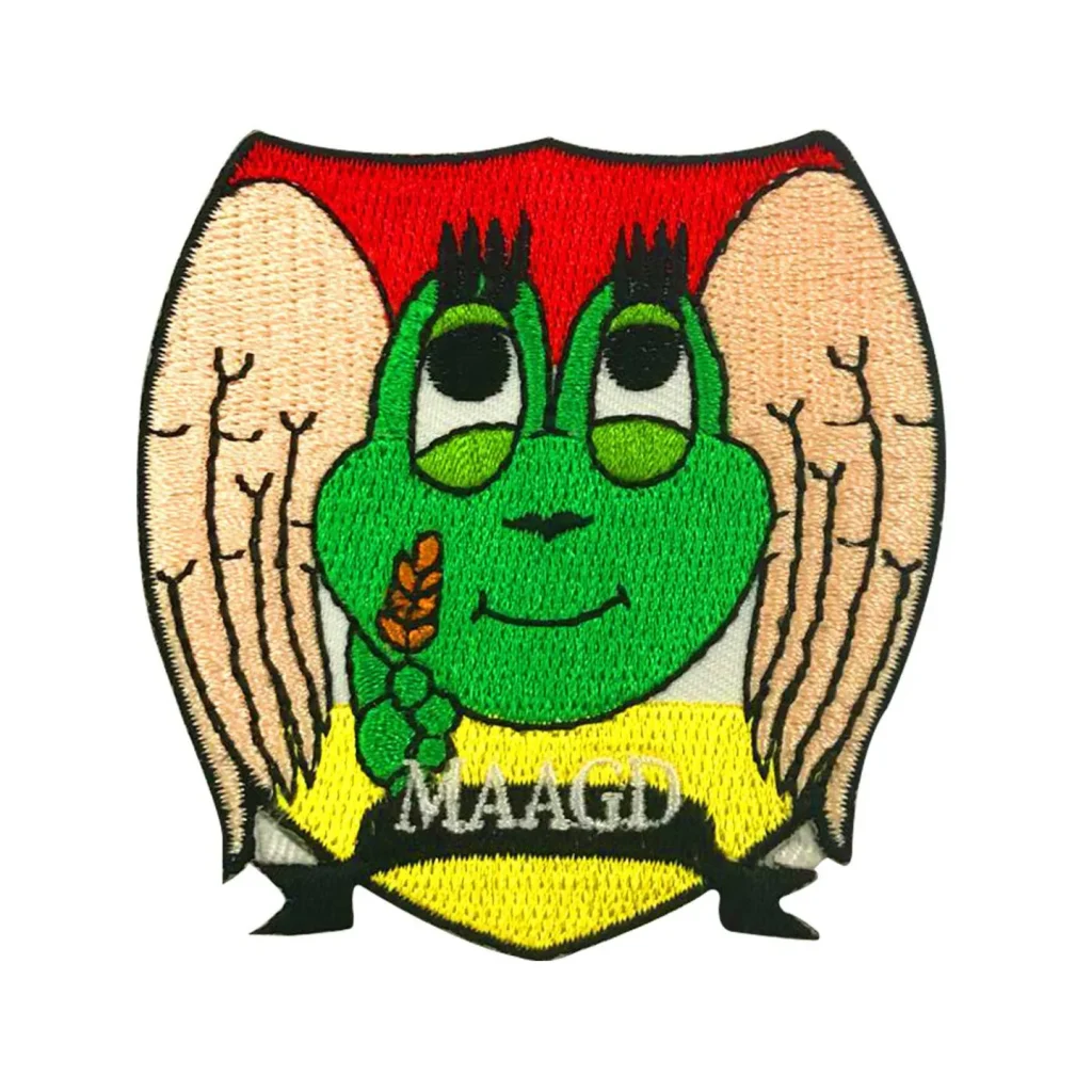 Oeteldonk embleem Sterrenbeeld Maagd Strijkembleem carnaval Oeteldonk Maagd