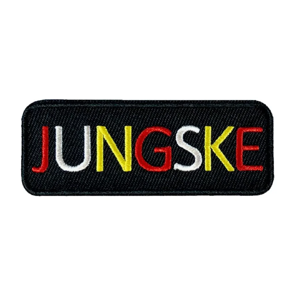 Oeteldonk embleem Jungske strijkembleem Carnaval motto embleem Jungske