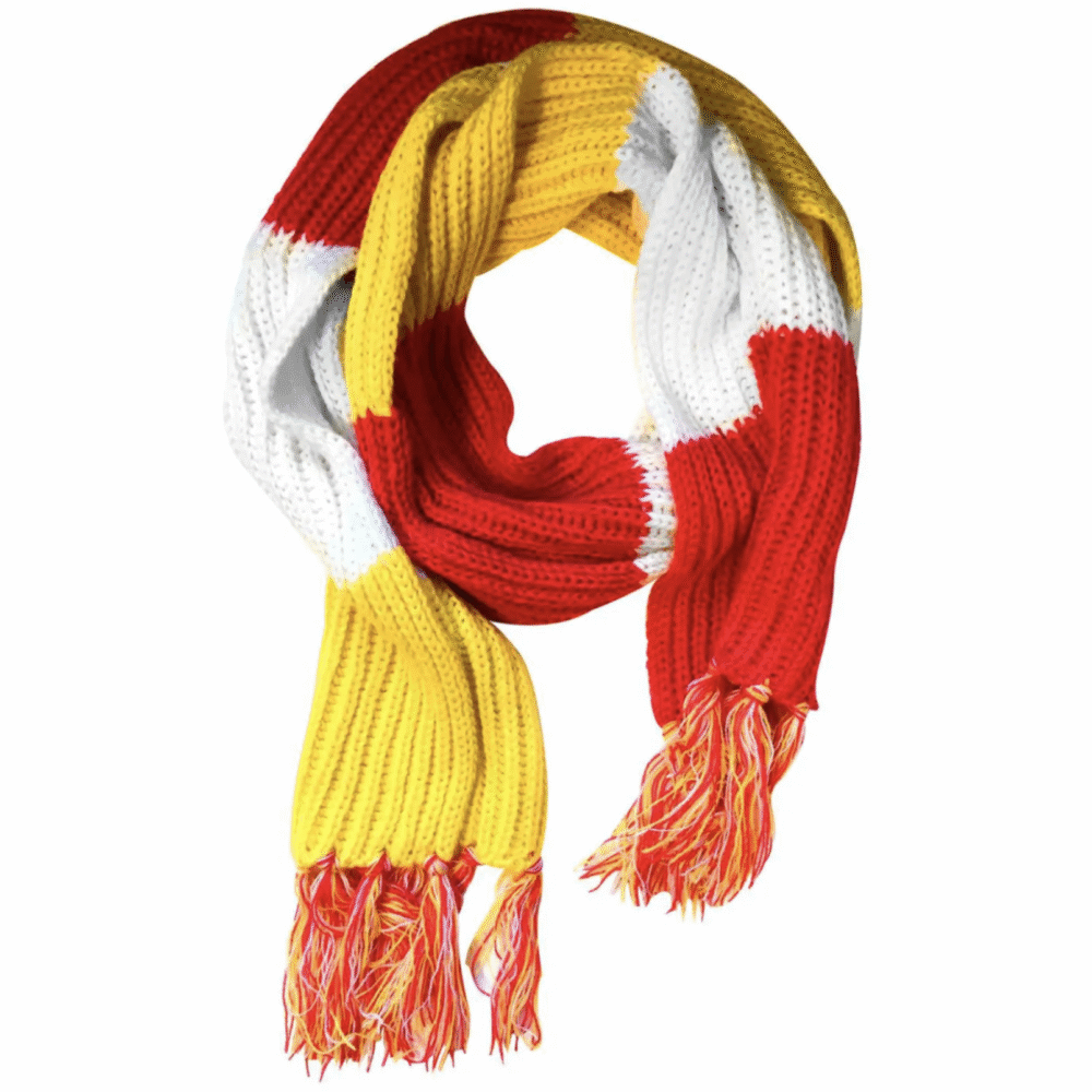 Oeteldonk sjaal Carnaval sjaal rood-wit-geel