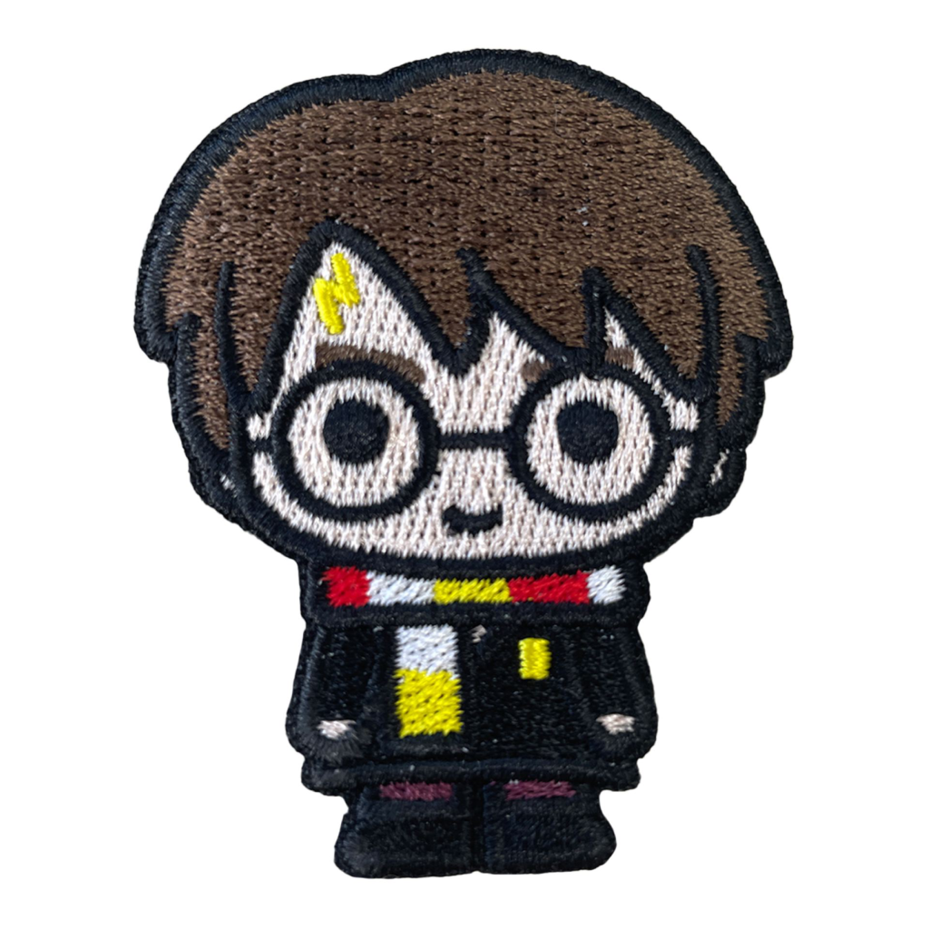 Oeteldonk embleem Harry Potter | strijkembleem carnaval magisch carnavalsembleem rood wit geel Oeteldonk