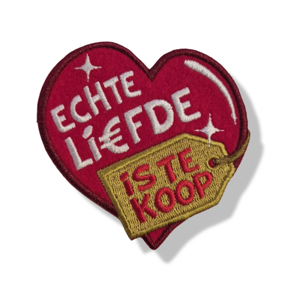 spreuk embleem Oeteldonk rood wit geel