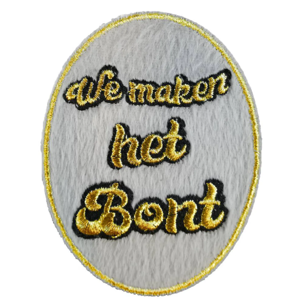 Oeteldonk embleem - We maken het bont