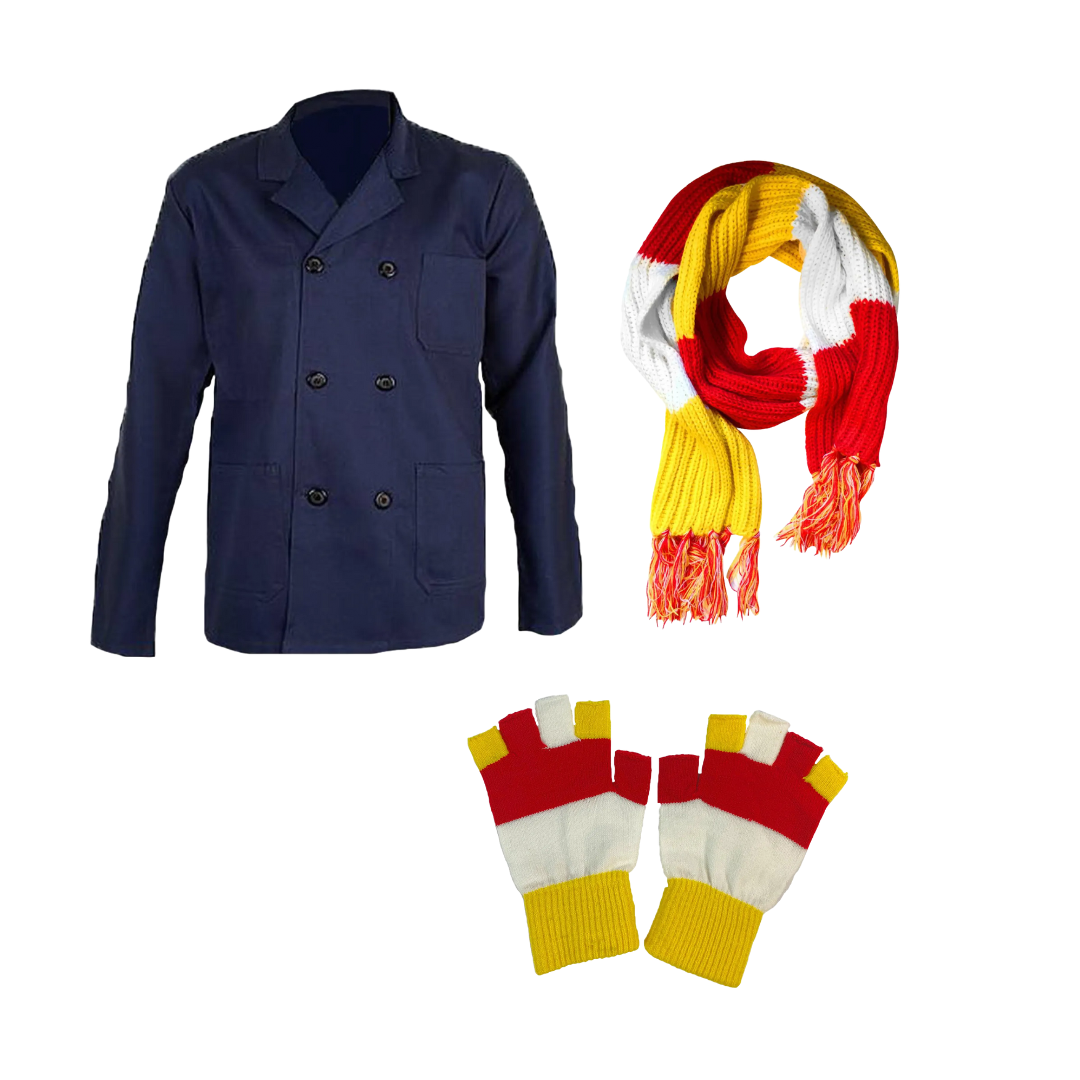 Complete Oeteldonk Look - Boerenjas Unisex - Blauw